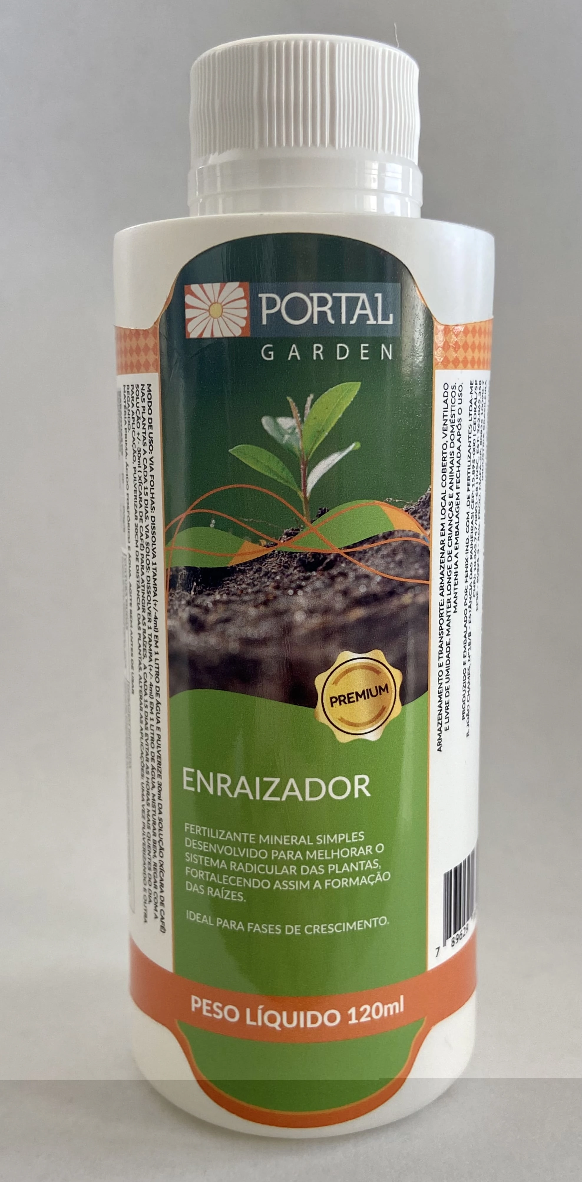 Fertilizante Liq Portal Garden Enraizador 120ml