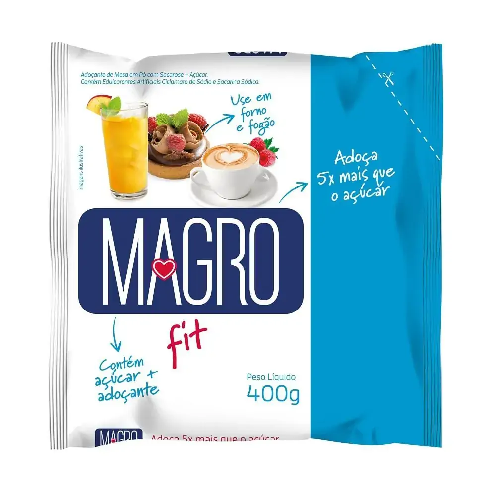 Açúcar Light MAGRO Pacote 500g