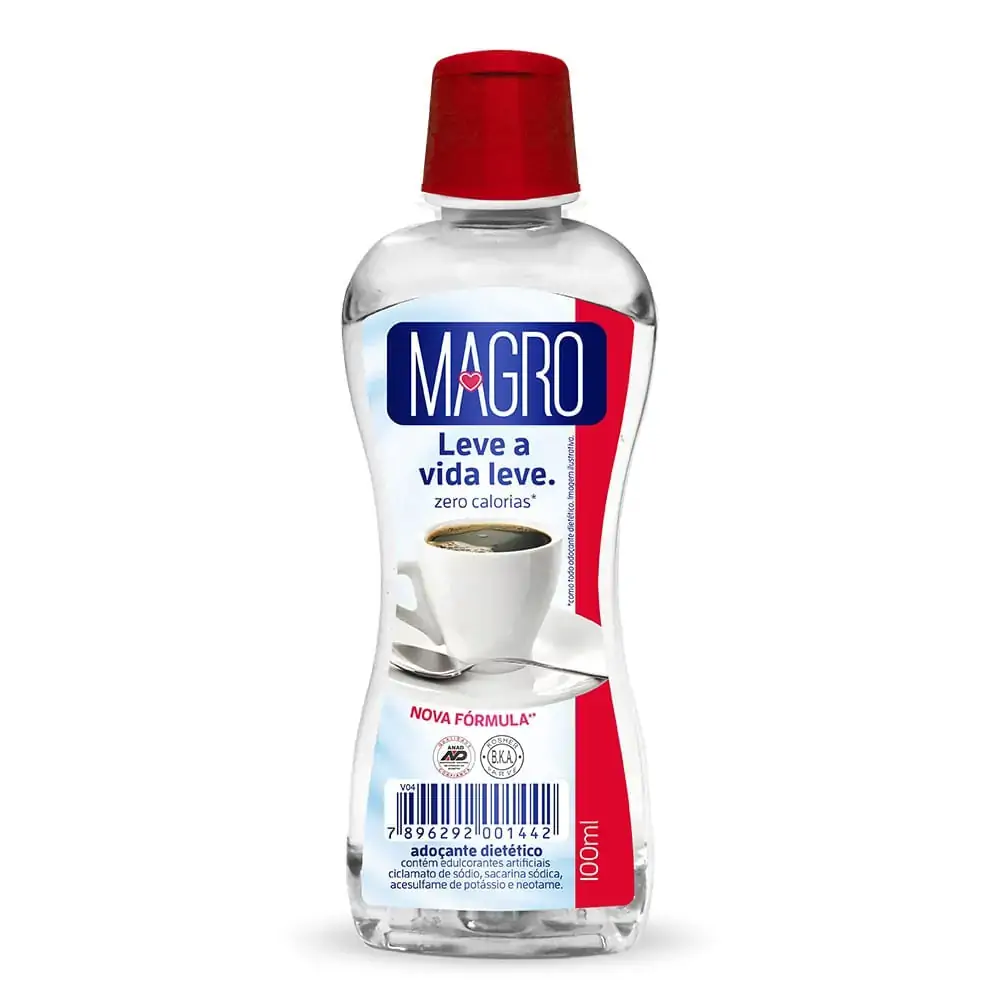 Adoçante Líquido Magro Frasco 200ml