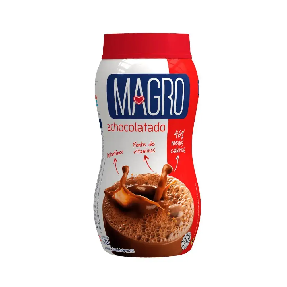 Achocolatado Pó Light Magro Pote 300g