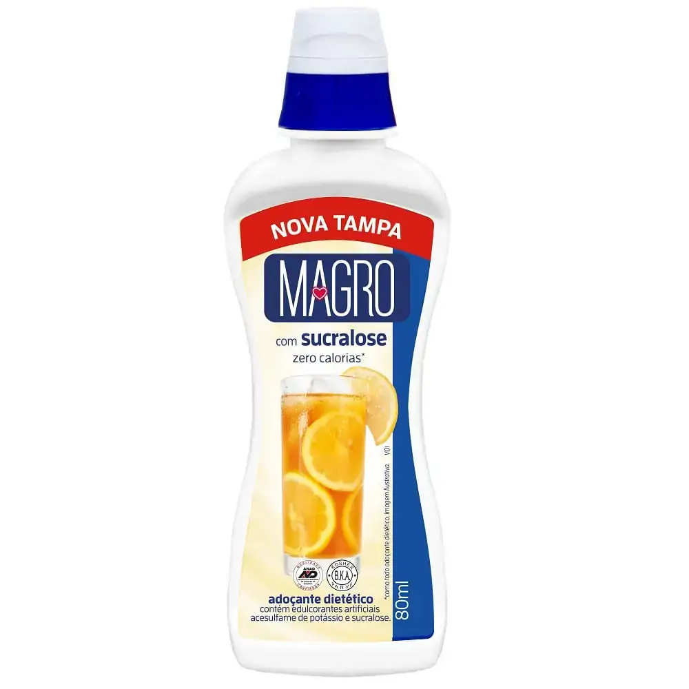 Adoçante Líquido Sucralose Magro Frasco 65ml