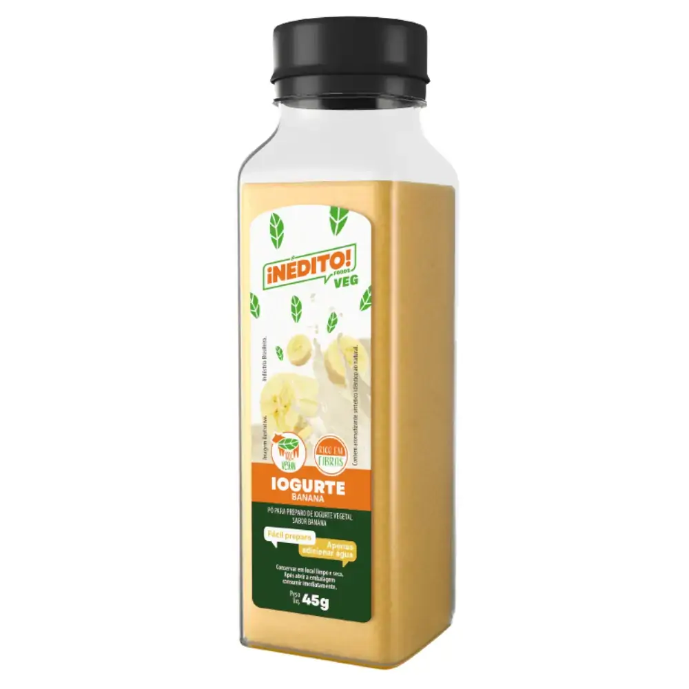 Pó Para Preparo De Iogurte Banana Planted Based 45G - Inédito Foods