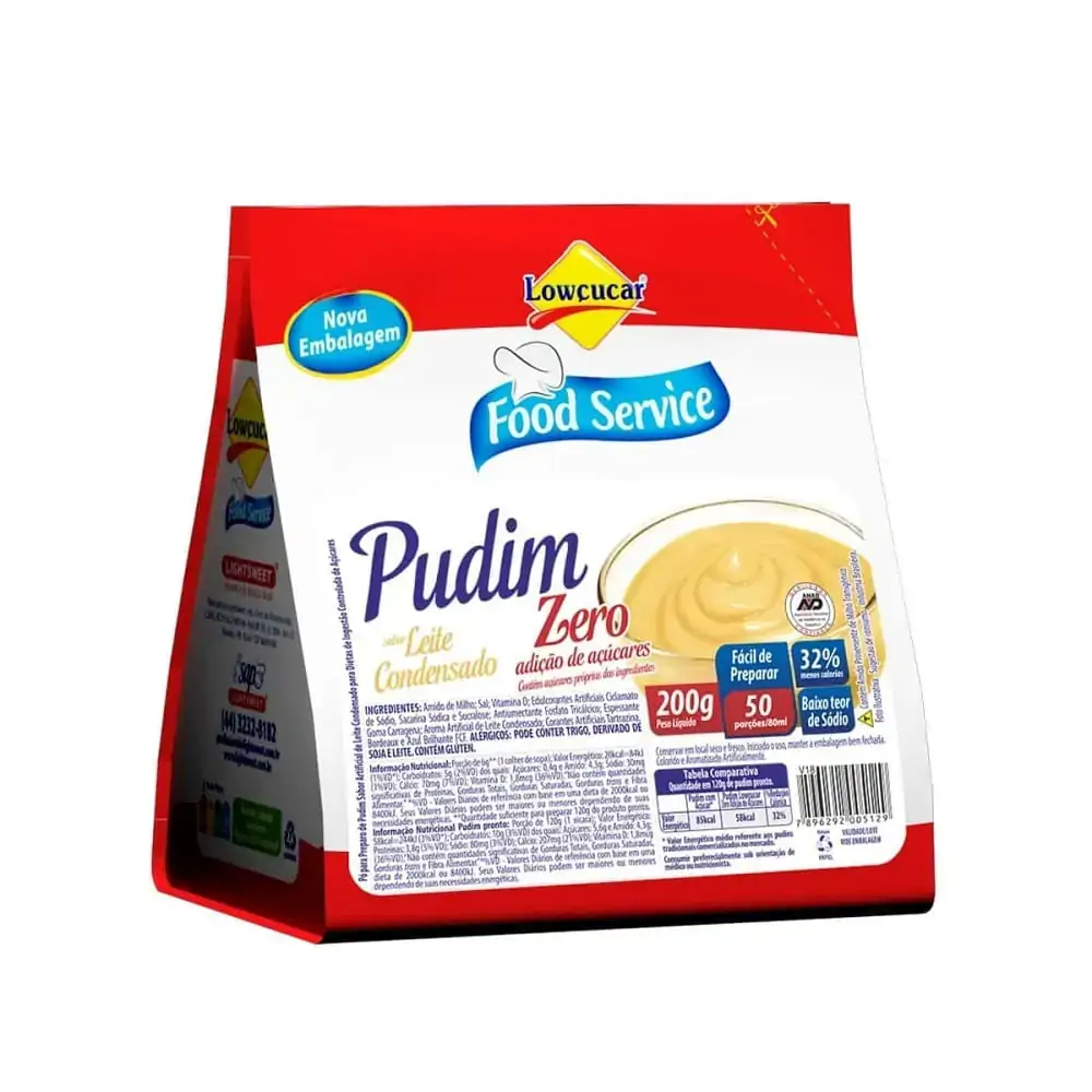 Po,pudim Ligh Zer Leit Cond 200g 876