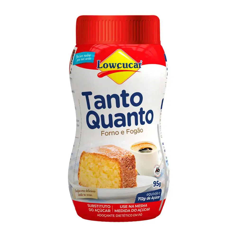 Adoçante em Pó Lowçucar Pote 95g