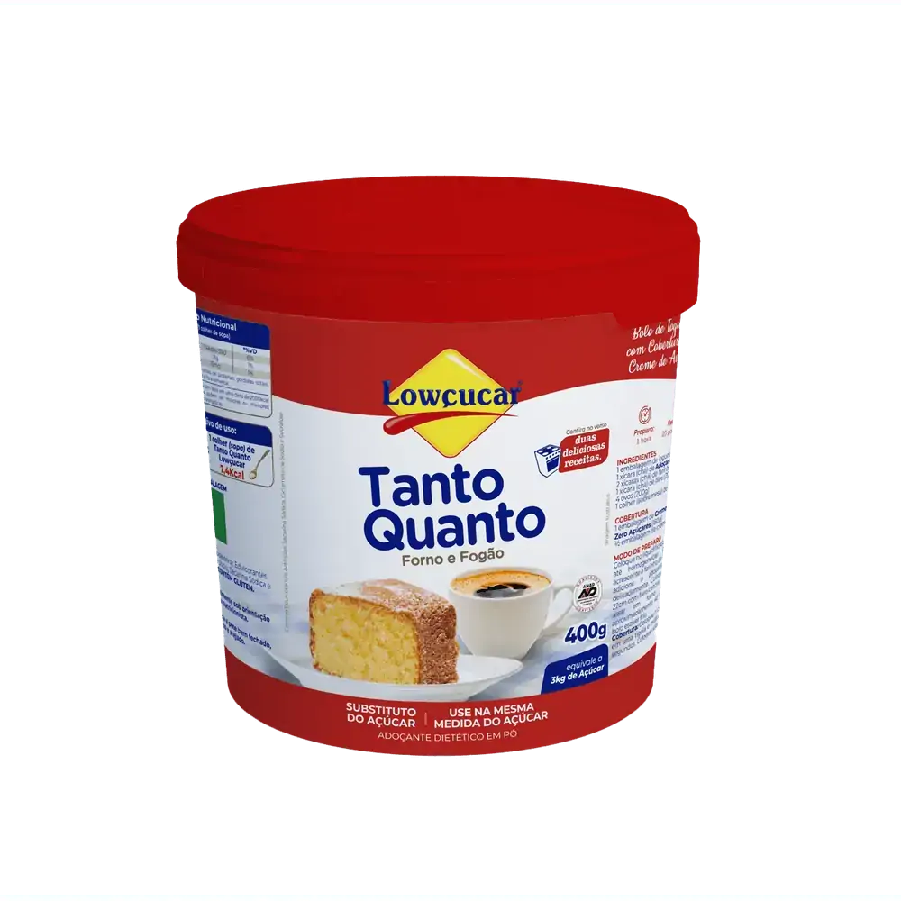 Adocante Tanto E Quanto 400g Lowcucar