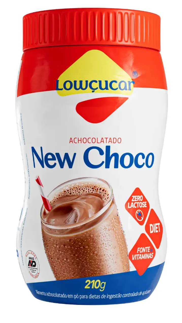 New Choco Diet C/ Pudim Codigo Barras