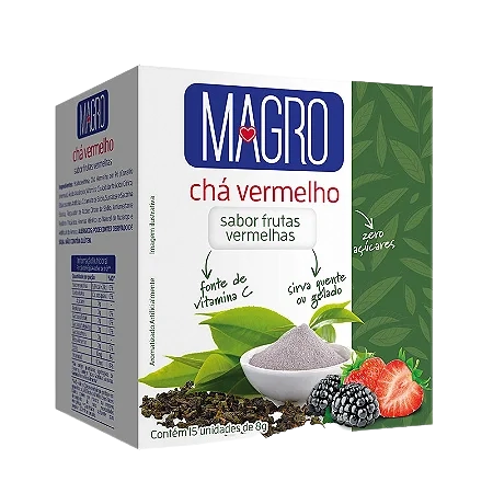 Po Ref.magro Cha Vermelho.frutas Vermelho.8g