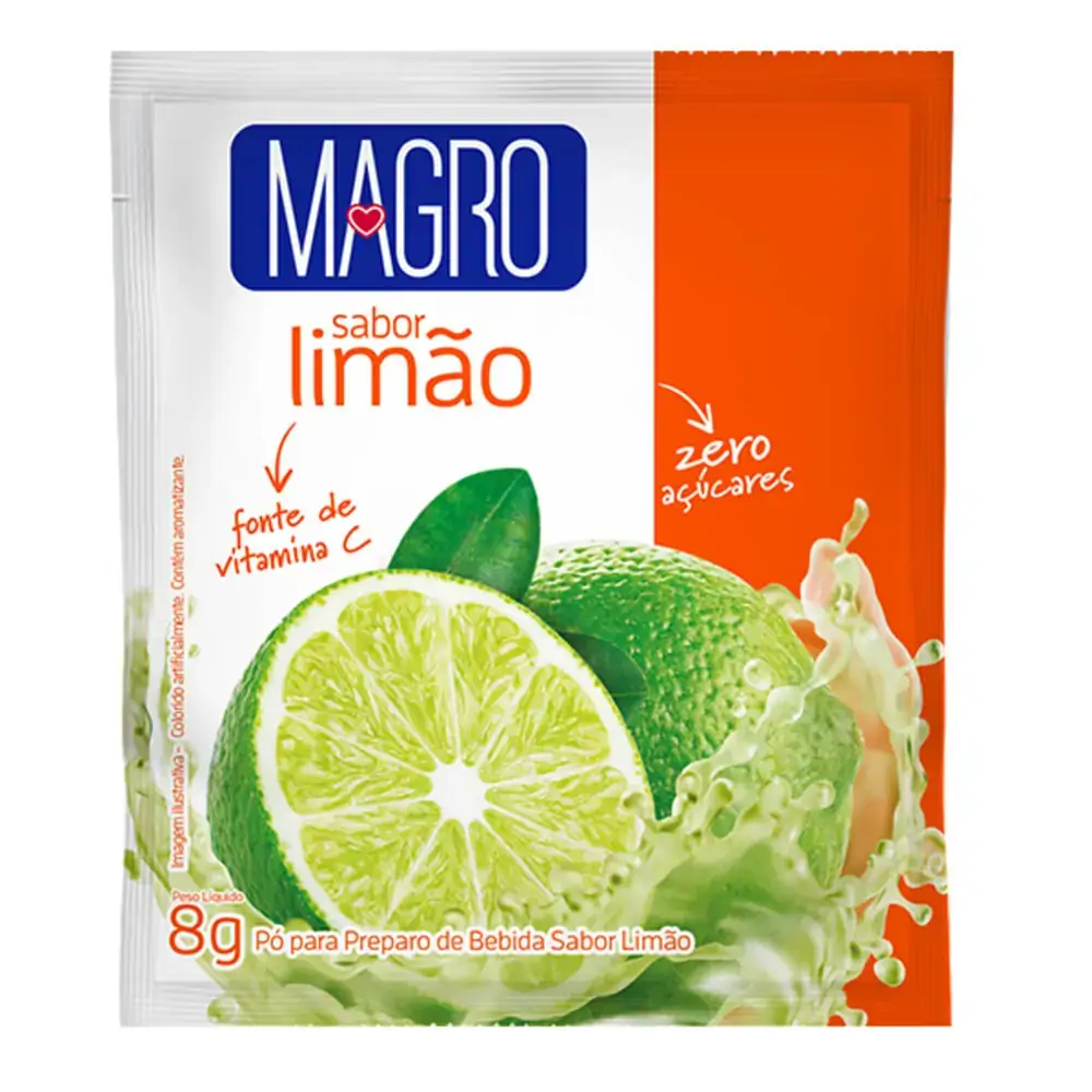Refresco Magro Limao 8 Gr