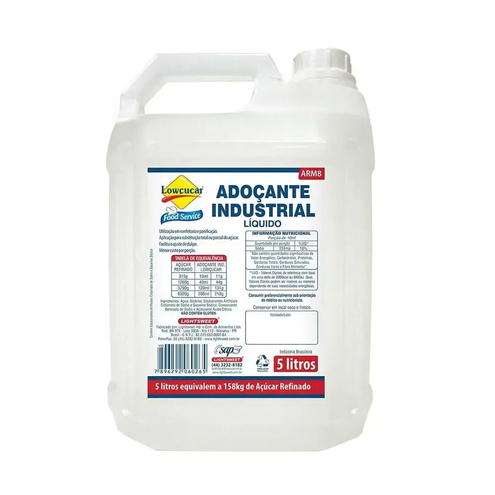 Adocante Dietetico Lowcucar Gl 5lts