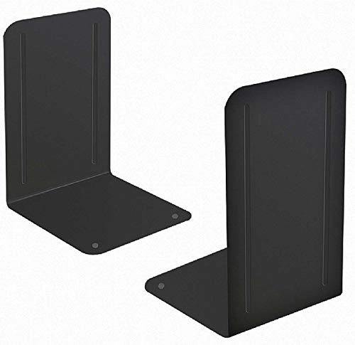 Aparador De Livros E Blibliocanto Preto Metal 17 Cm