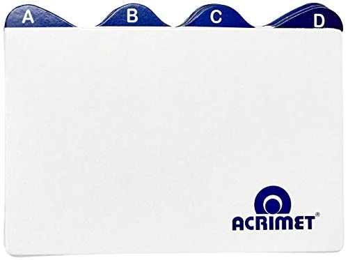 Indice P/fichario 5x8 Ref/633 Acrimet