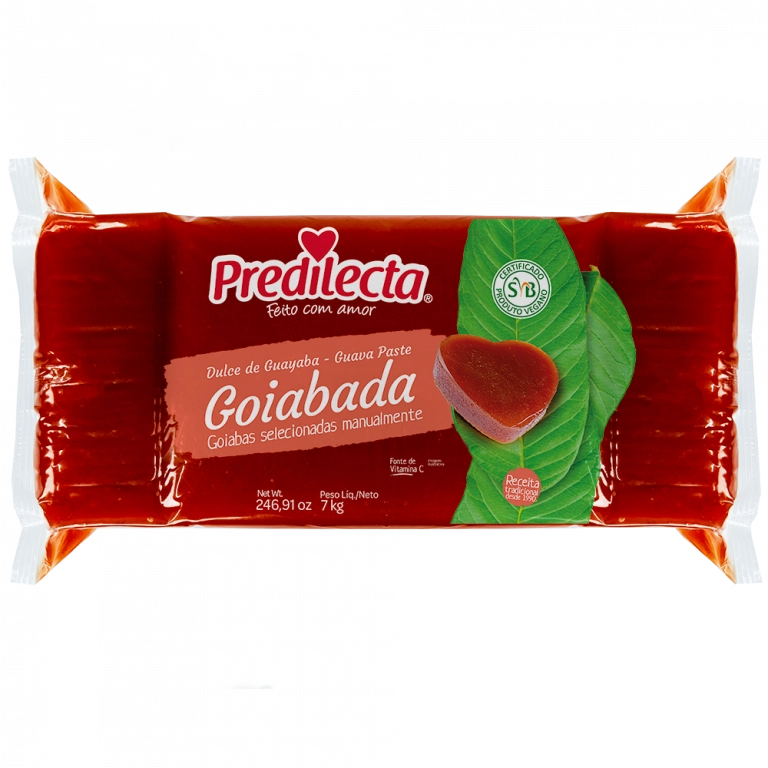 Goiabada Predilecta Pacote 7kg