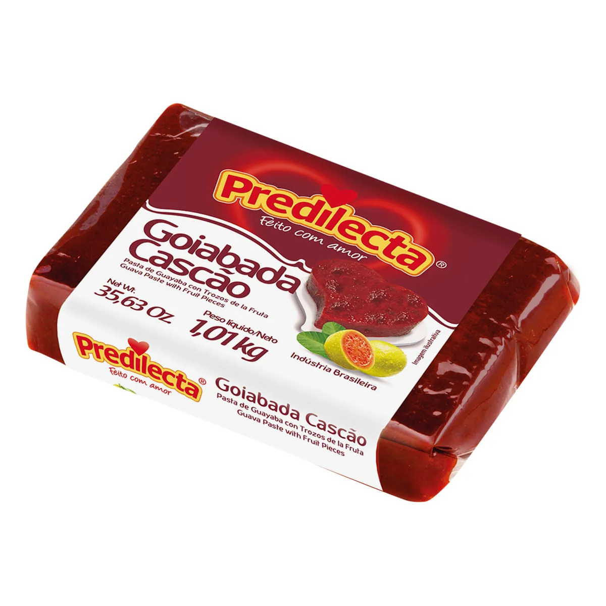 Goiabada Cascão Predilecta Pacote 1,01kg
