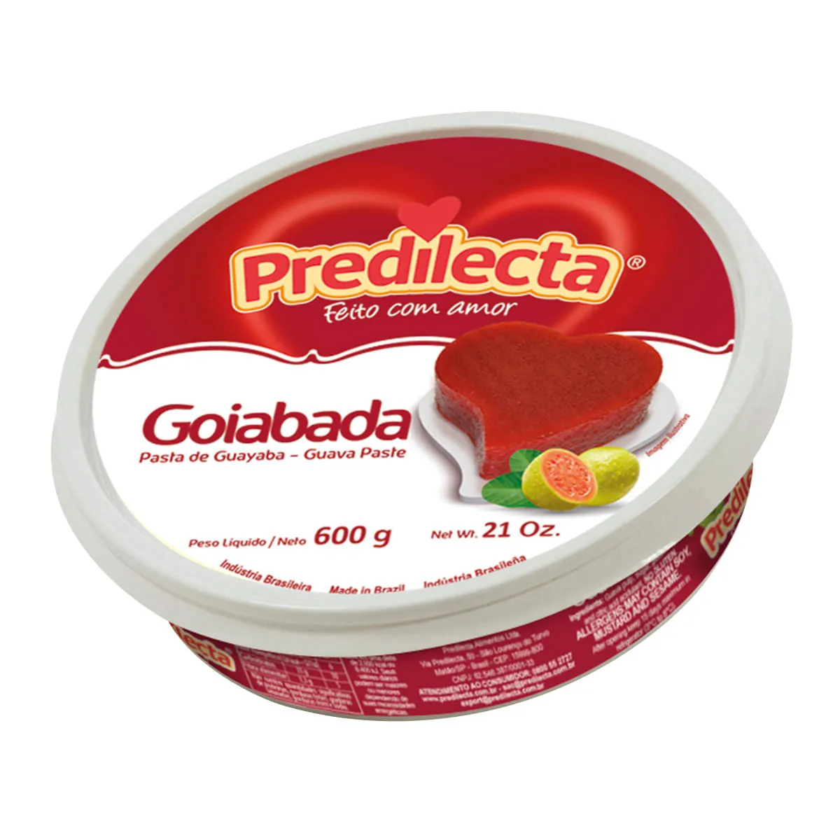 Goiabada PREDILECTA Pote 600g