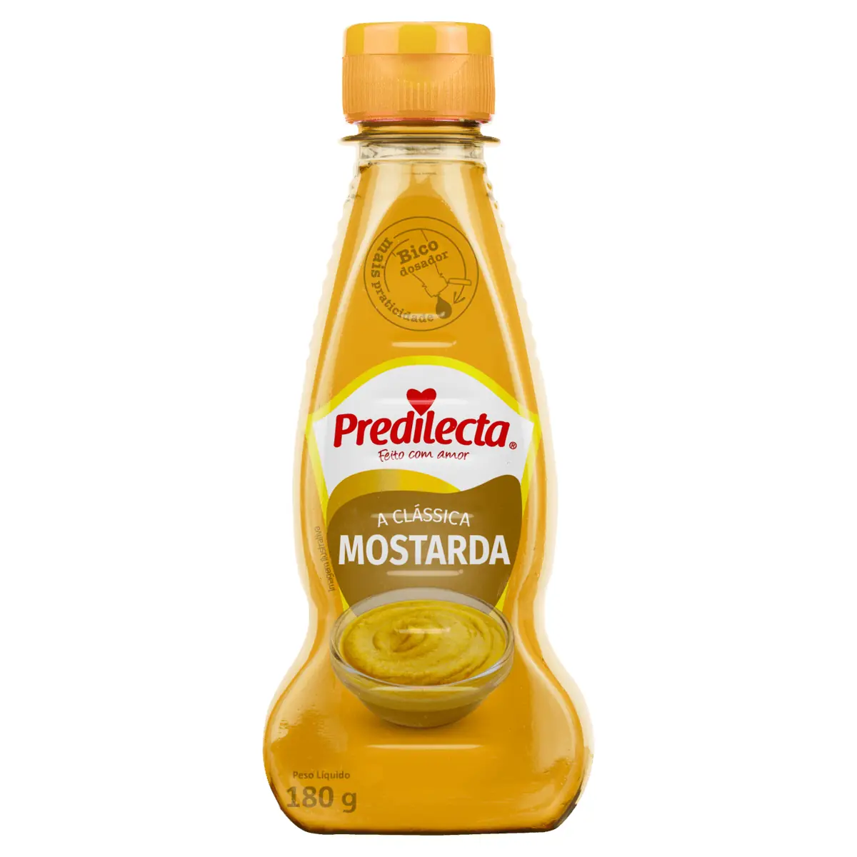 Mostarda Preparada Predilecta Squeeze 180g