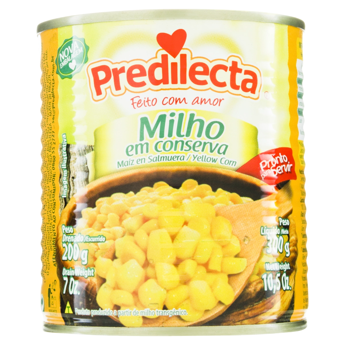 Milho Verde Em Conserva Predilecta Lata 200g