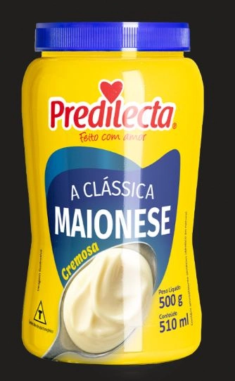 Maionese Cremosa Predilecta Pote 500g