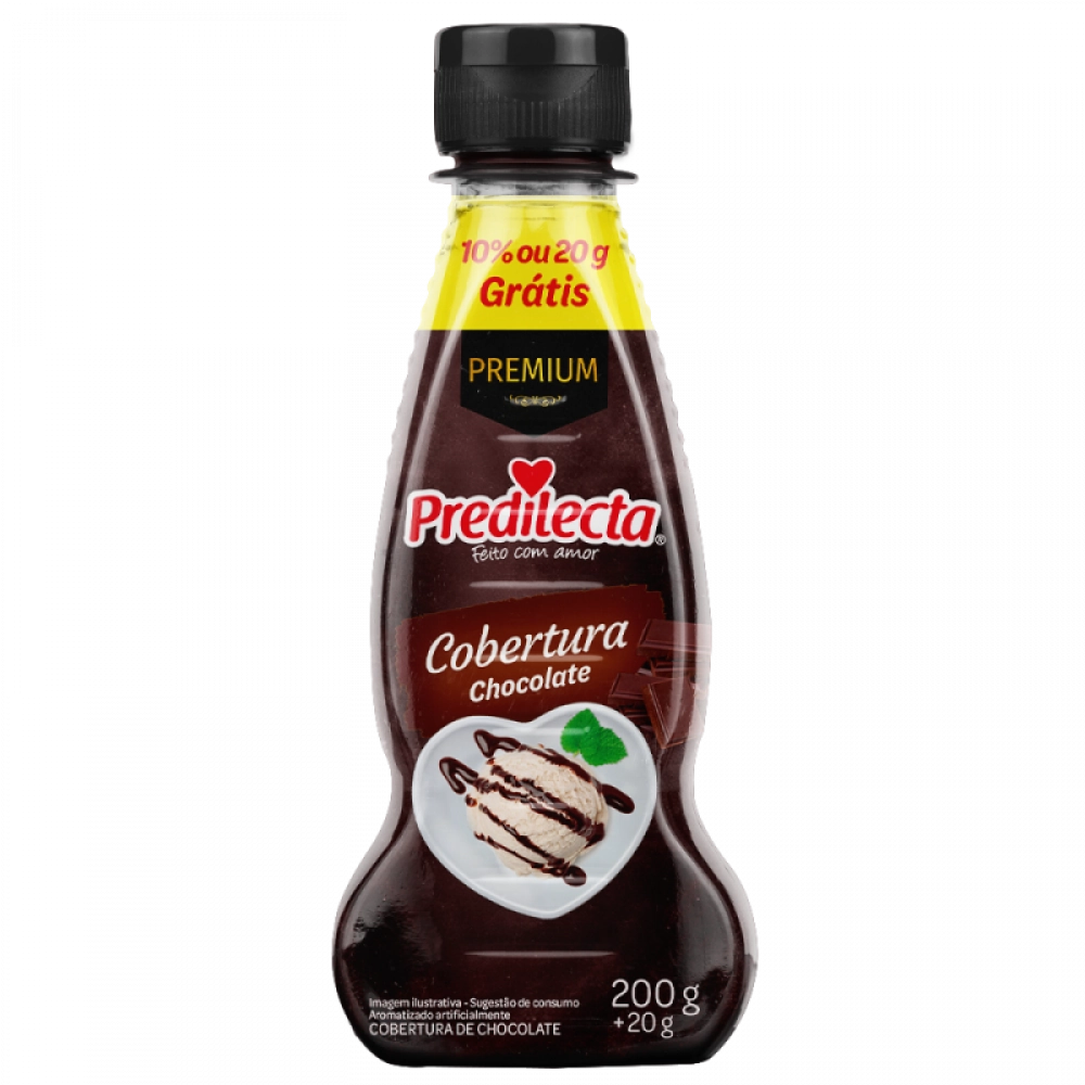Cobertura Premium Chocolate PREDILECTA 200g