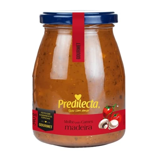 Molho Madeira Para Carne Predilecta Gourmet Vidro 340g