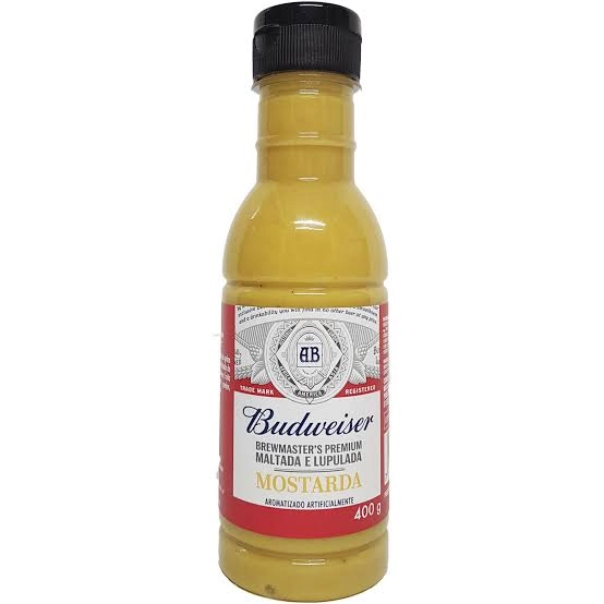 Mostarda BUDWEISER Frasco 400g