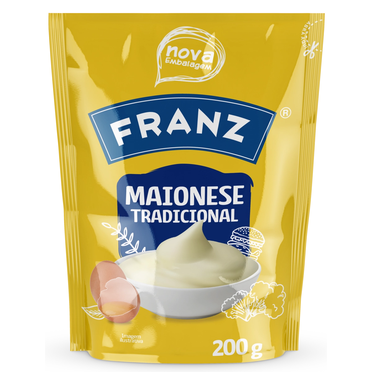 Maionese Tradicional Franz Sachê 200g
