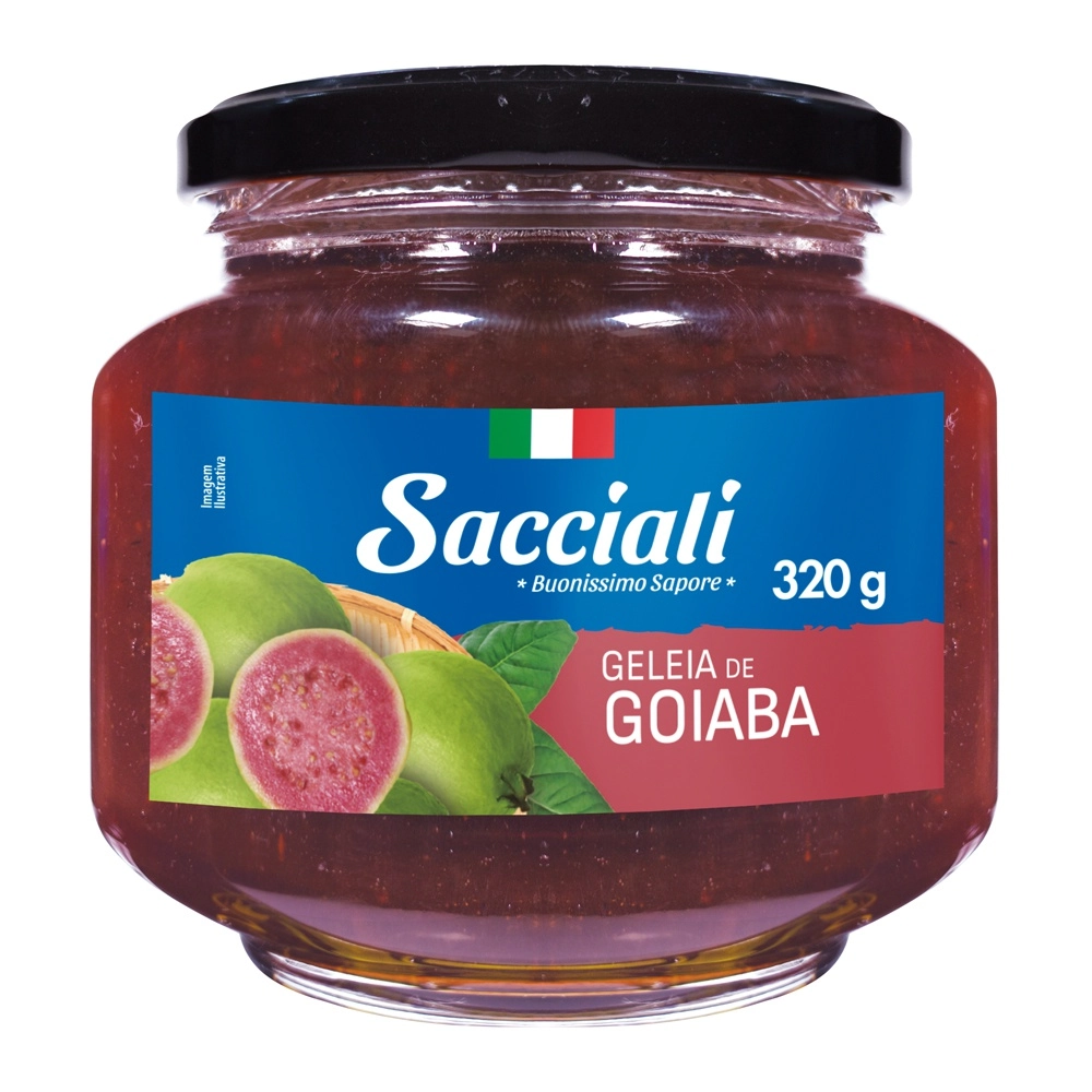 Geleia Sacciali 320g Goiaba