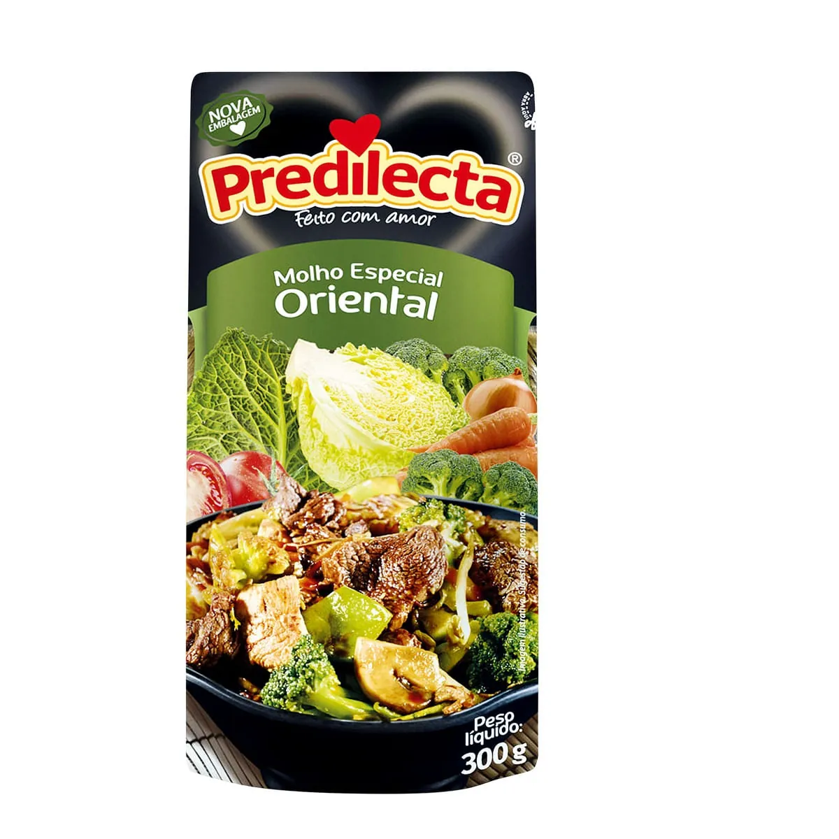 Molho Oriental Predilecta Sachê 300g