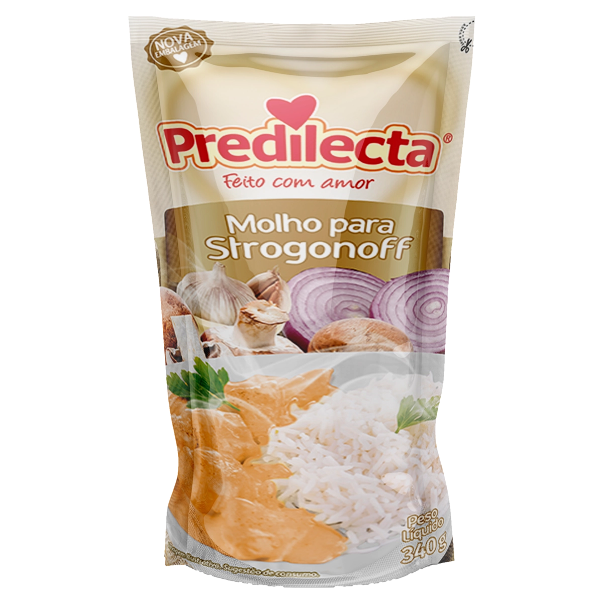 Molho Para Strogonoff Predilecta Sachê 340g