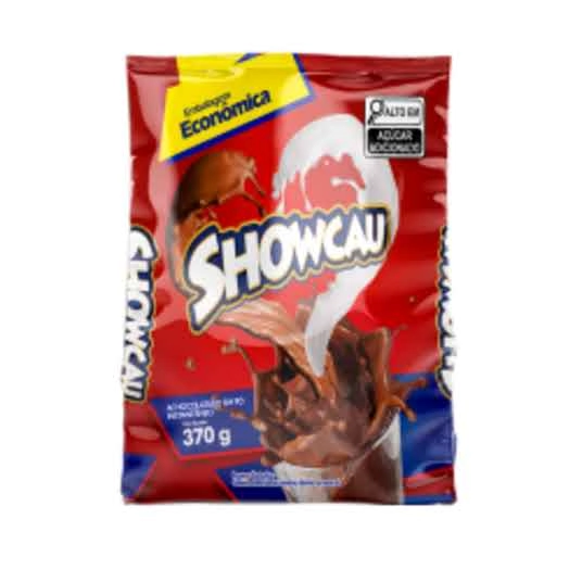 Achocolatado Pó Showcau Pacote 400g Embalagem Econômica