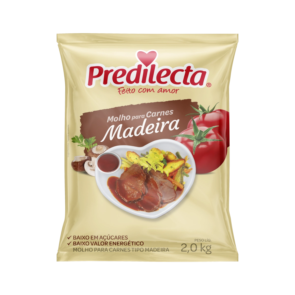 Molho Madeira Para Carne Predilecta Pacote 2kg