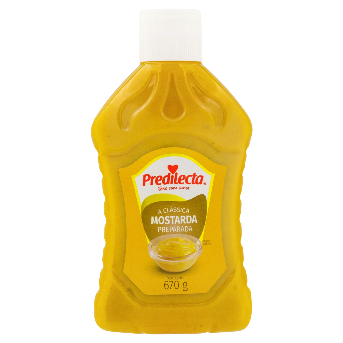 Mostarda Predilecta Squeeze 670g