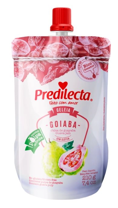 Geleia Goiaba Predilecta Squeeze 210g