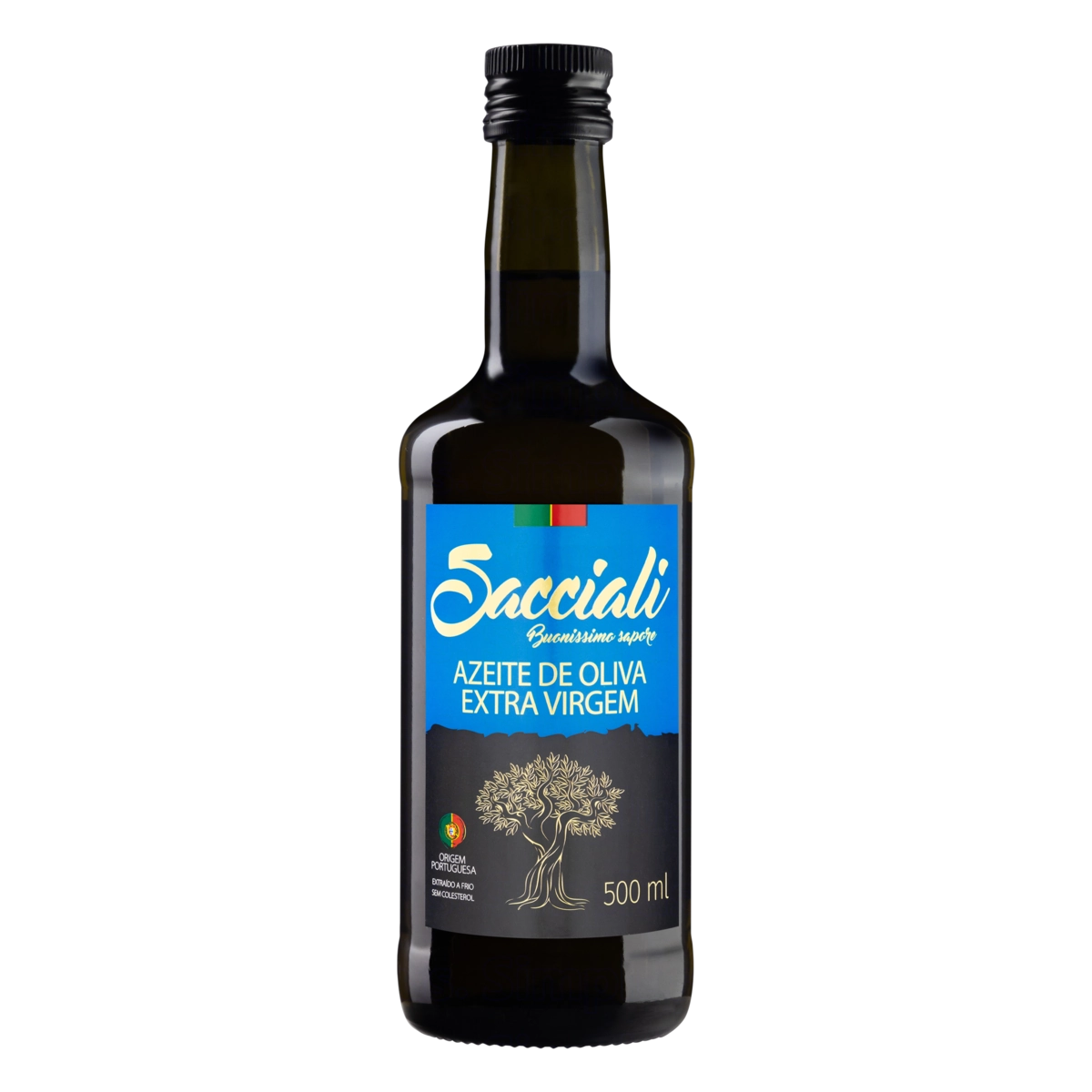 Azeite De Oliva Extra Virgem Português Sacciali Vidro 500ml