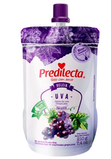 Geleia Uva Predilecta Squeeze 210g