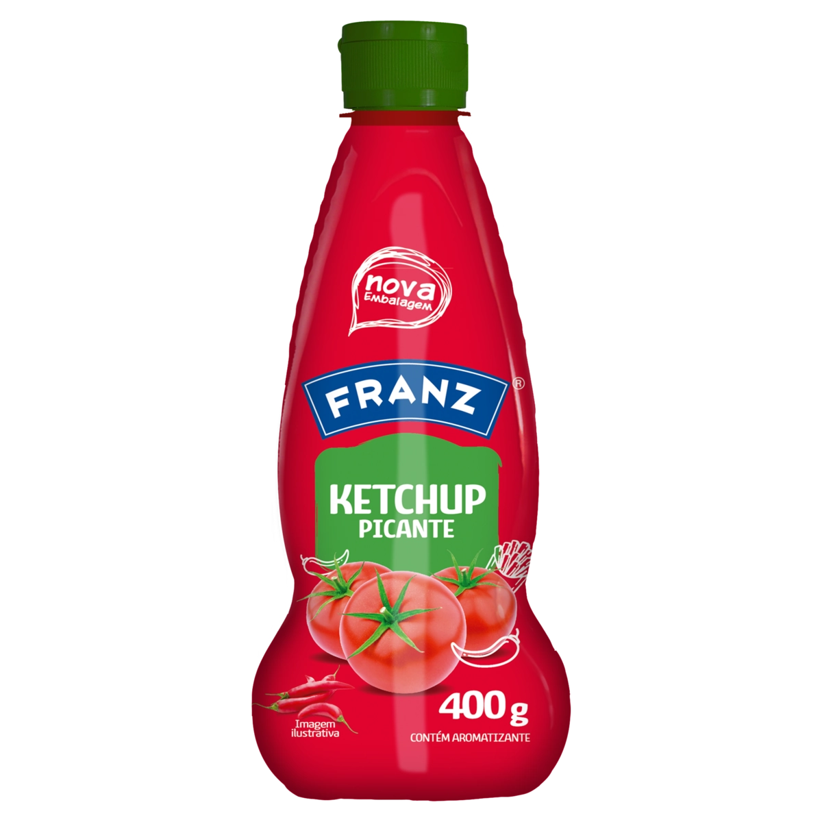 Ketchup Picante Franz Squeeze 400g