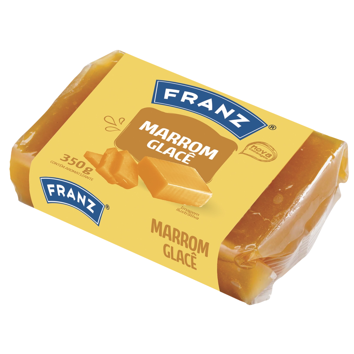 Marrom Glacê Franz Pacote 350g