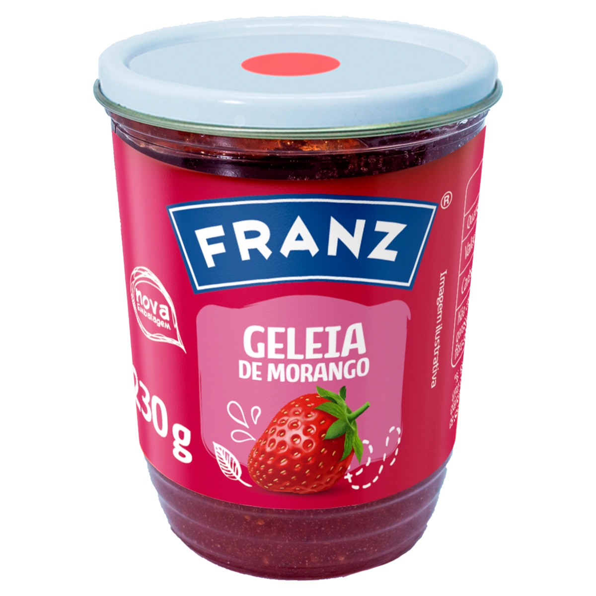 Geleia Morango Franz Vidro 230g