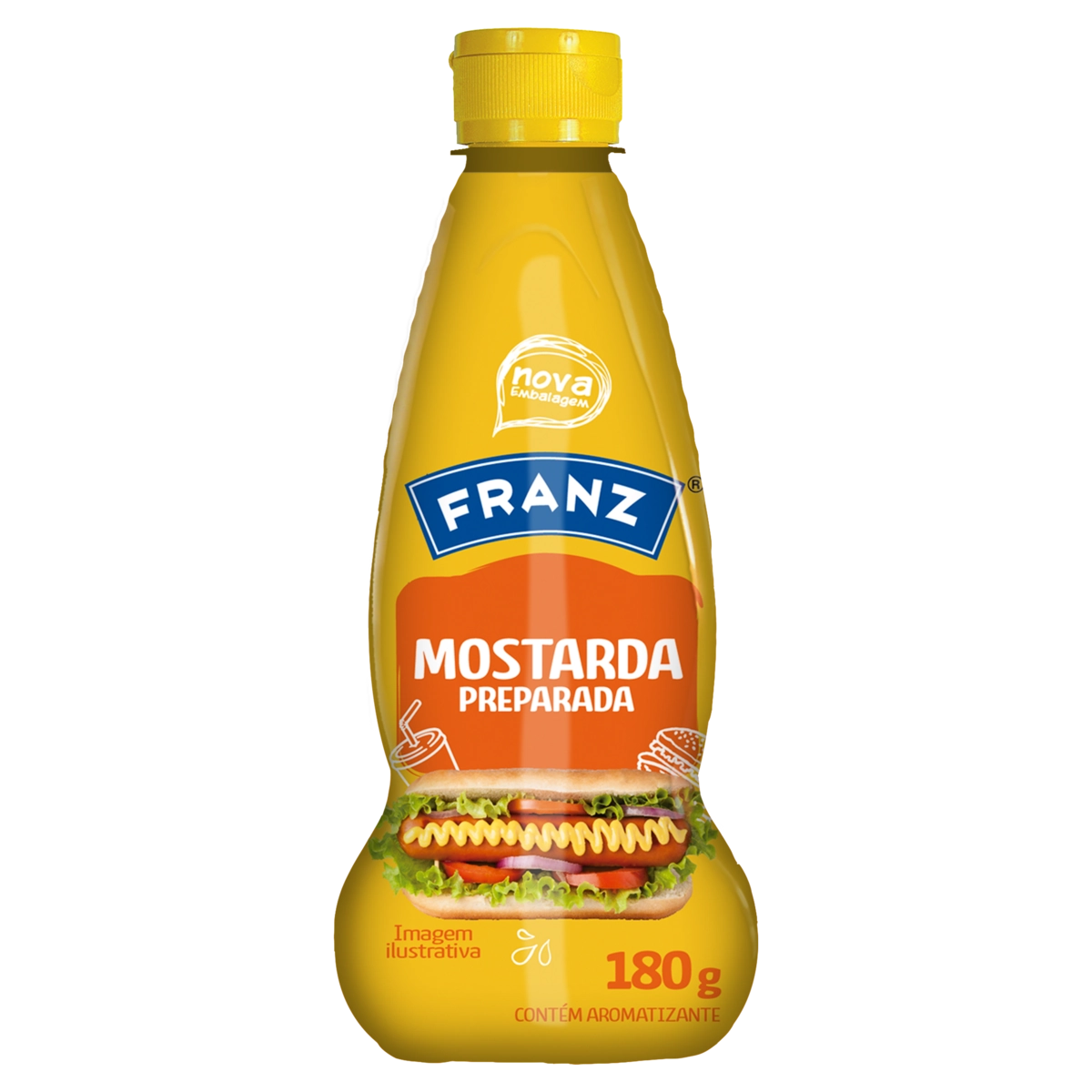 Mostarda Franz Squeeze 180g