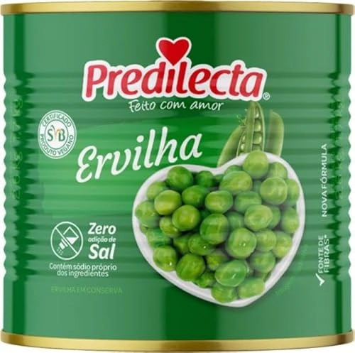 Ervilha Em Conserva Predilecta Lata 1,7kg