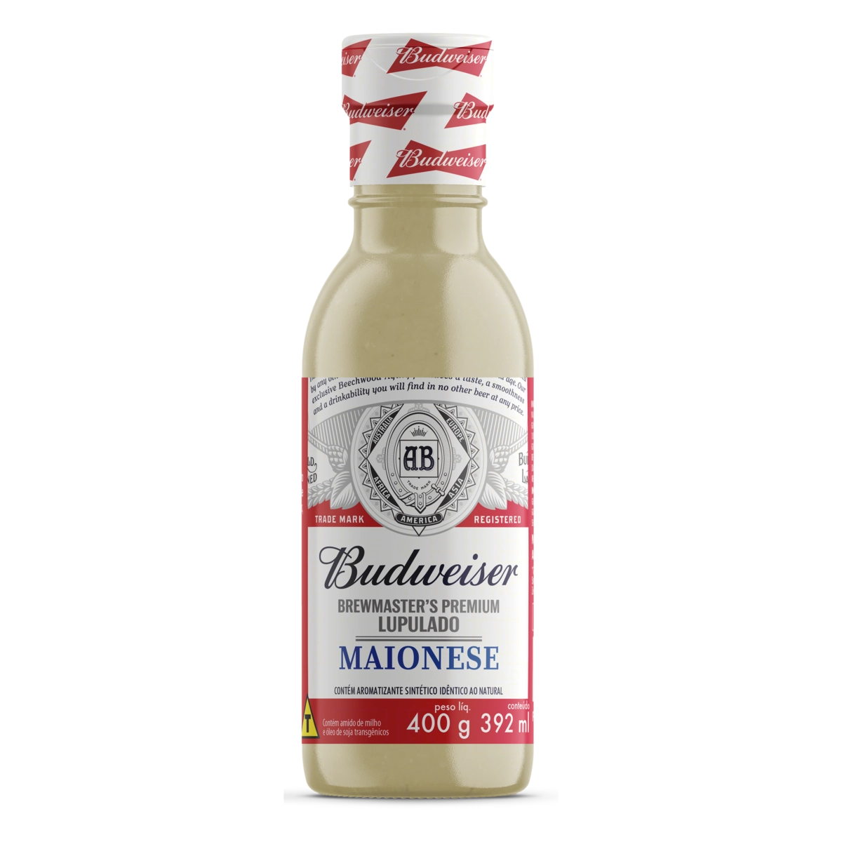 Maionese Budweiser Squeeze 400g