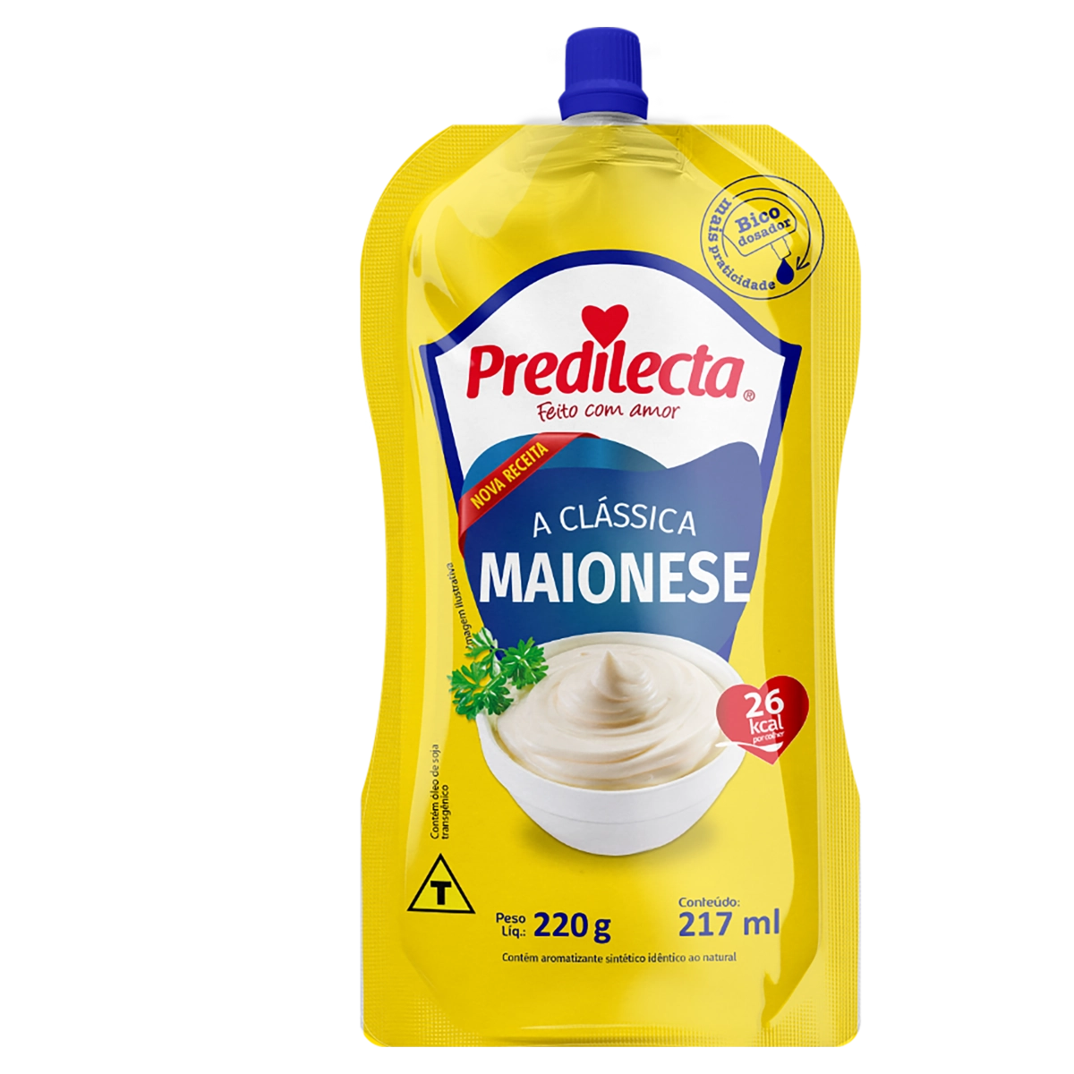 Maionese Predilecta Squeeze 220g