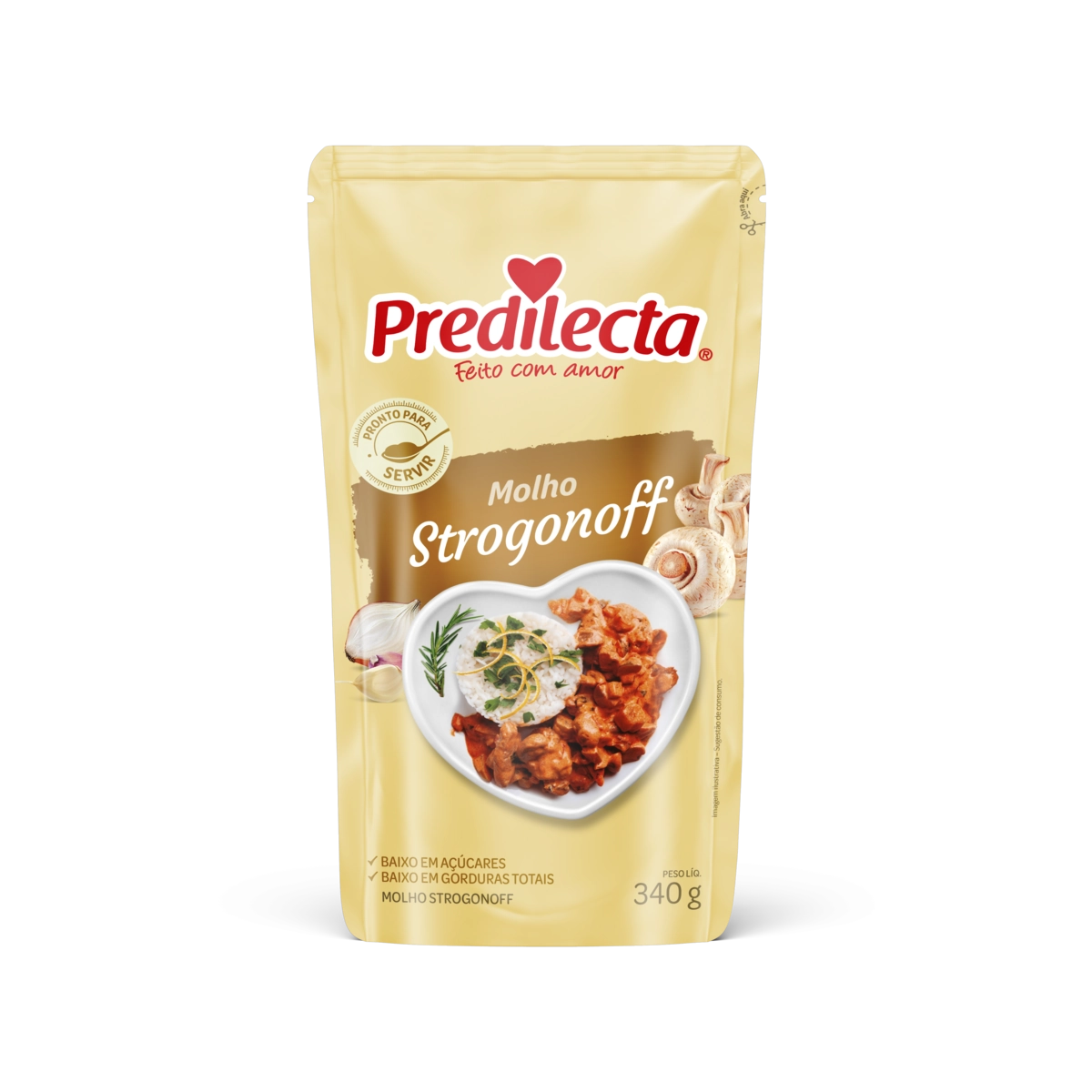 Molho para Strogonoff Predilecta Sachê 300g