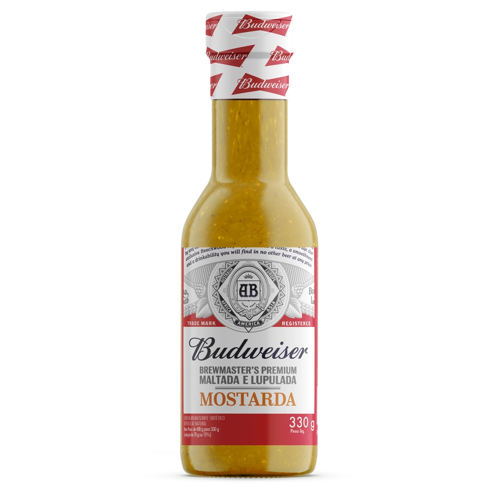 Mostarda Budweiser Maltada E Lupulada 340g