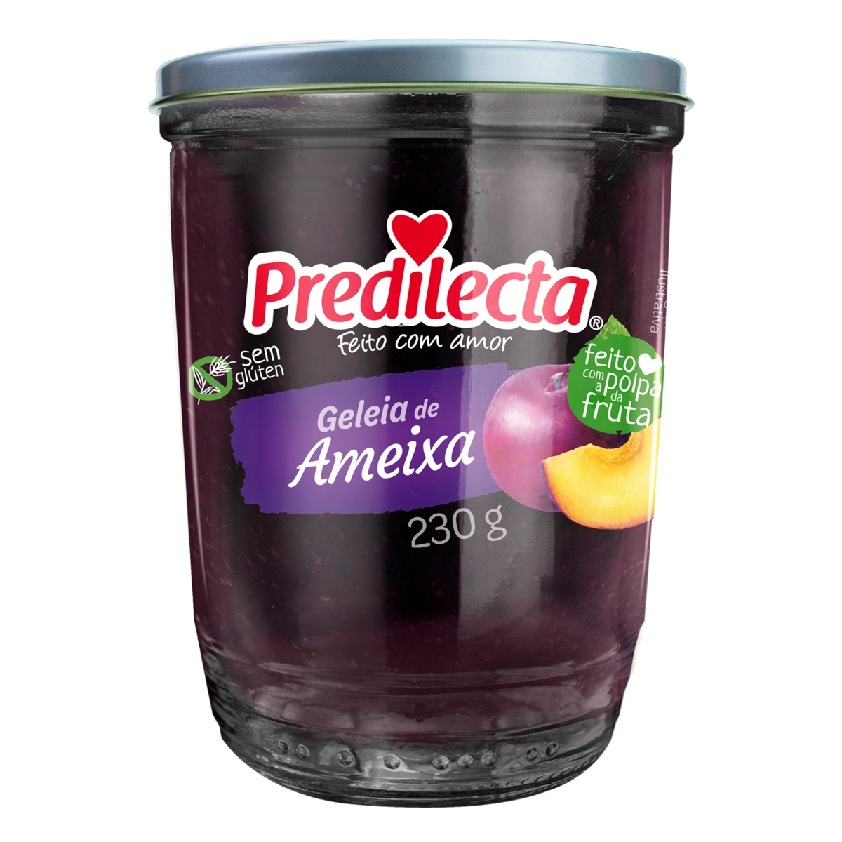 Geleia Ameixa Predilecta Vidro 230g