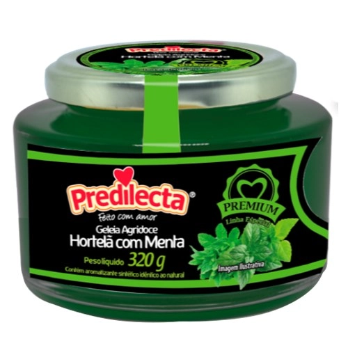 Geleia Predilecta 320g Hortela/menta