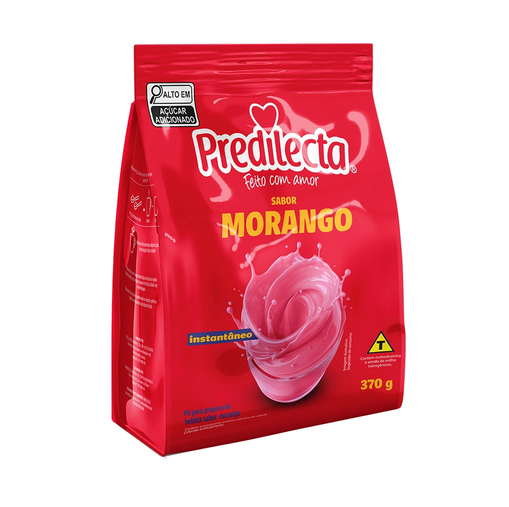Po P/preparo Bebida Predilecta Morango Pct 370g