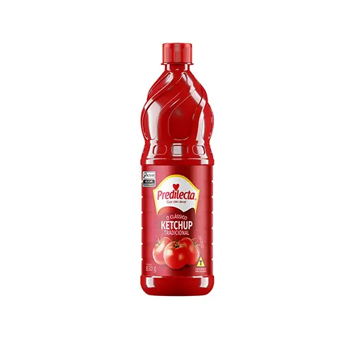Ketchup Predilecta 830g Bisnaga Trad