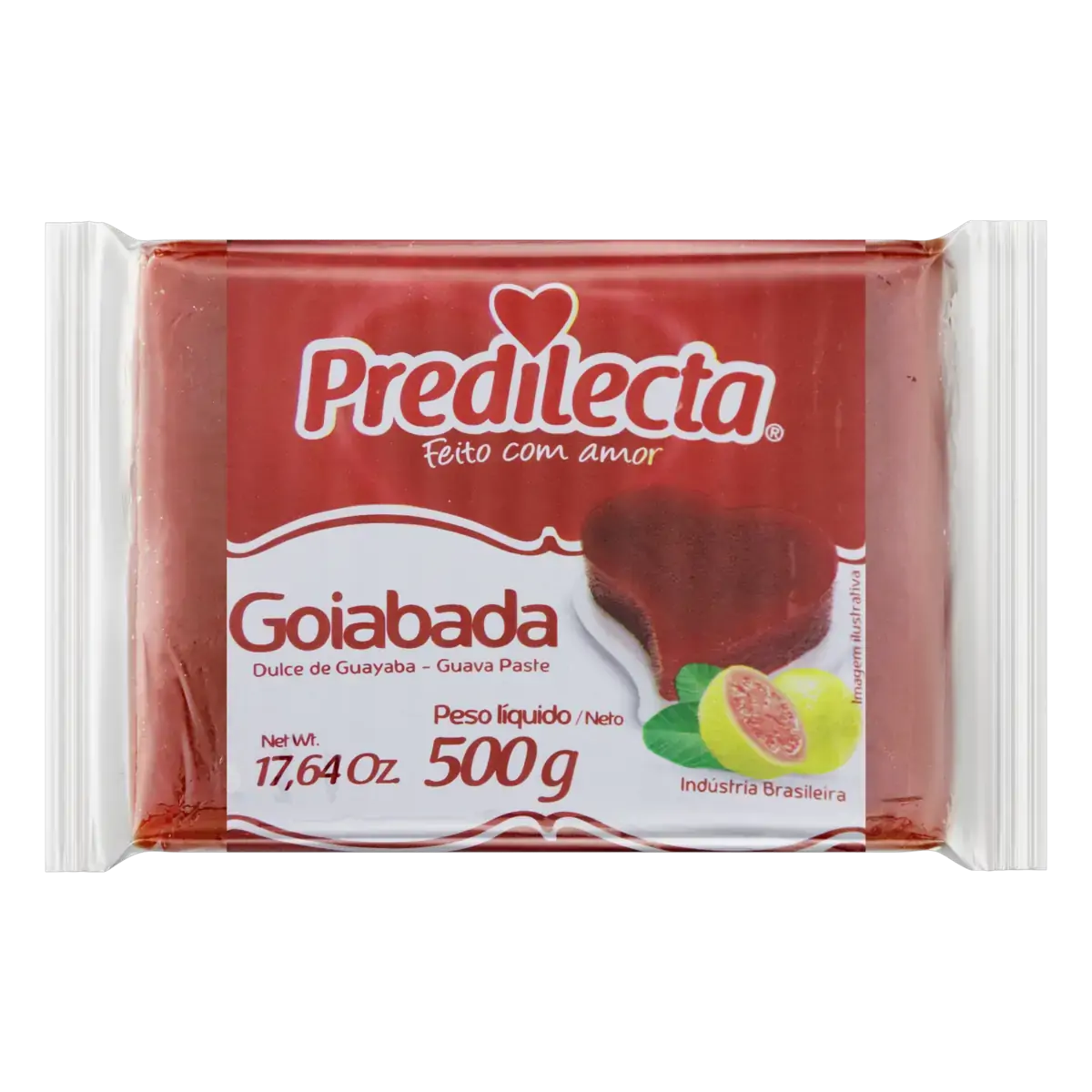 Goiabada Predilecta Barra 24x 020 | Doce De Goiabada Predileta 36/500grs