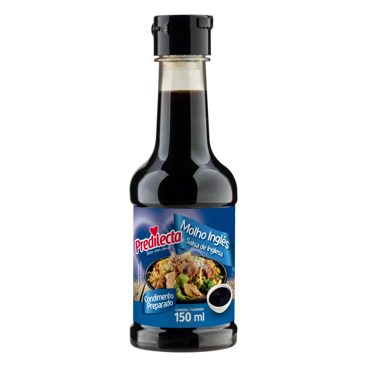 Molho Inglês Predilecta Frasco 150ml