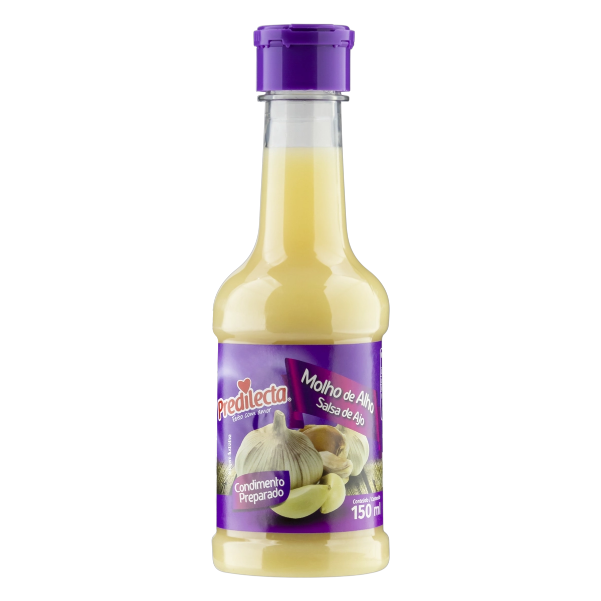 Molho De Alho Predilecta Frasco 150ml